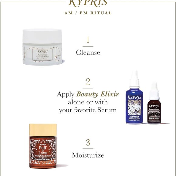 Kypris Beauty Elixir II Healing Bouquet All Natural Face Oil 14 ml .47fl oz - Picture 5 of 7